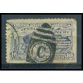 Used E11 10c Messenger on Bicycle Very Fine WA0969
