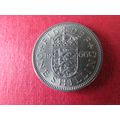 1966 QUEEN ELIZABETH II ENGLISH SHIELD ONE SHIL...