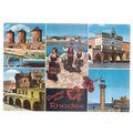 GREETINGS FROM RHODES multi-view used postcard ...