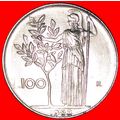GODDESS MINERVA (1954-1989): ITALY ★ 100 LIRE 1...