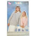 Vintage: King Cole 2209 mother & daughter cardi...