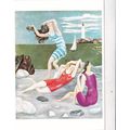 Pablo Picasso Women Bathing Postcard unused VGC