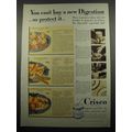 1933 Crisco Shortening Ad - recipes for Filled ...