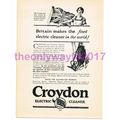 Croydon Electric Cleaner Advert, Book Illustrat...
