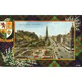 Princes Street, Edinburgh, MacDonald Tartan, Va...