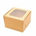 3 x 11cm Party Kraft Chic Cafe Treat Box Cookie...