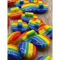 13mm Children's Shank Buttons LGBT Gay Pride Ra...