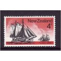 NEW ZEALAND 1975 4c Scow Lake Erie Sailing Ship...