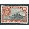 Solomon Islands 1939 SG69 2/- Black & Orange Mo...