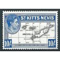 St Kitts-Nevis 1948 SG77e 10/- Black & Ultramar...