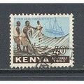 Kenya.SG6 40c Fishing Industry.Fine Used.Aug15b