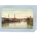 Rhode Island Pawtucket Postcard Looking Up The ...