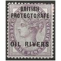 Oil Rivers 1882 SG2 1d Lilac Mounted Mint . ..