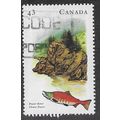 CAN 1993 43c 'RIVERS- FRASER' (3RD SERIES) FINE...