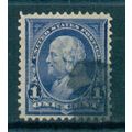 Used 264 1c Benjamin Franklin Fine Plus M02987