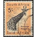 South Africa 1954 SG163 5/- Black-Brown & Yello...