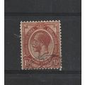 SouthAfrica.SG5 1 1/2d Chestnut (shades).Fine U...