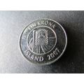 2007 ICELAND ONE KRONA FREE POST. AAN