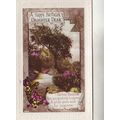 Vintage Colour Postcard - A Happy Birthday Daug...
