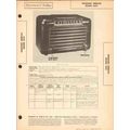 TELESONIC model 1642 5 tube AM radio receiver S...