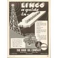 OHIO OIL COMPANY 1937 Marathon Linco Gasoline g...