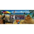 Ft. Myers Florida Foil Panoramic Fridge Magnet
