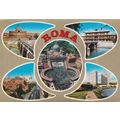 6x4 Continental size printed Rome, Multiview Italy