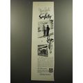 1953 Union Pacific Railroad Ad - Many resorts but only one.. Sun Valley Idaho