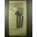 1954 Dunhill Cigars Sampler Ad - For men who want to enjoy the finest cigars