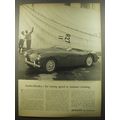 1954 Austin-Healey Car Ad - for racing speed or...