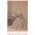 VICT. CDV PHOTO , MOTHER AND CHILD BY J. INGGS,...