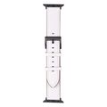 Leather Replacement Watchband For Apple Watch S...