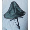 COLLAPSIBLE STOOL THREE LEGS TRAVEL OUTDOOR SEA...