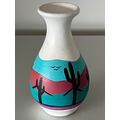 VINTAGE NATIVE AMERICAN HAND PAINTED CLAY VASE ...