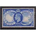 GB 1949 KGV1 2 1/2d Blue Universal Postal union...