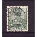 GERMANY 1899 SG54 5pf GREEN REICHSPOST FINE USE...