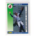 1992 Score Albert Belle baseball card #31 –Indians