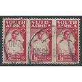South Africa 1943 SG98 1d Carmine-Red Unit Fine...