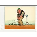 WATERING PLANTS (Silvey-Jex) Athena Postcard (6...