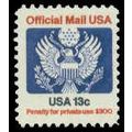 O129 13c Eagle Fine MNH G0595