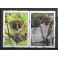 MADAGASCAR N° 1955/56 YVERT OBLITERE ( USED )