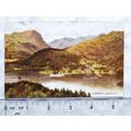 vintage postcard Ullswater & Helvellyn