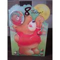 Age 8 Birthday Card with Badge (boys) - 002