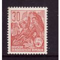 GERMANY EAST 1953 30pf RED SG E316 M MINT