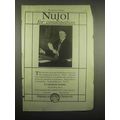 1918 Standard Oil Company Nujol Ad - Constipation