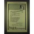 1918 Standard Oil Company Nujol Ad - Isn't it w...