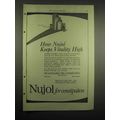 1918 Standard Oil Company Nujol Ad - Keeps Vita...