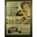 1953 Revere 33 Stereo Camera Ad - So Lifelike