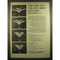 1966 General Dynamics F-111 Aircraft Ad - Boron Filament
