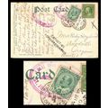 Canada St John NB Dead Letter (DLO) to USA 1910